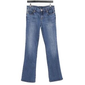 Level 99 Bootcut Jeans Womens 30 Blue Western Classic Closet Staple Stretch Boho